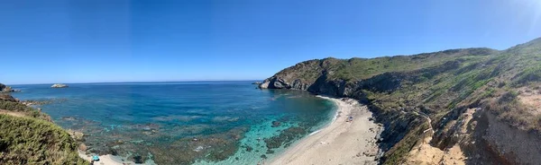 Plaża Rena Majore Della Nurra Sardynia Włochy — Zdjęcie stockowe