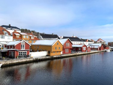 Kragero Norveç manzarası