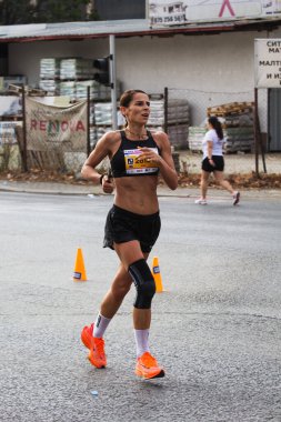 ÜSKÜP - Ekim 01: 10 binden fazla kayıtlı koşucu 01 Ekim 2023 'te Makedonya' nın Üsküp kentinde düzenlenen Üsküp Maratonuna katıldı.