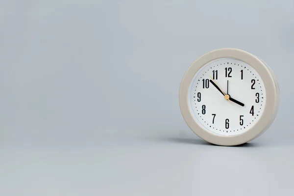 Годинник Нагадування Сірій Сцені Час Концепції Роботи Часу Коли Важливо — стокове фото