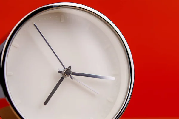 Ébresztőóra Mondja Idő Emlékeztető Dolgozik Idő Üzleti Kinevezés Menetrend Pontosság — Stock Fotó