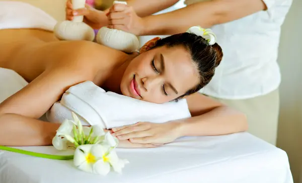 spa, body massage skin, body treatment, relaxation, mind healing, tranquility Massage with fragrant oil, Thai massage, health massage