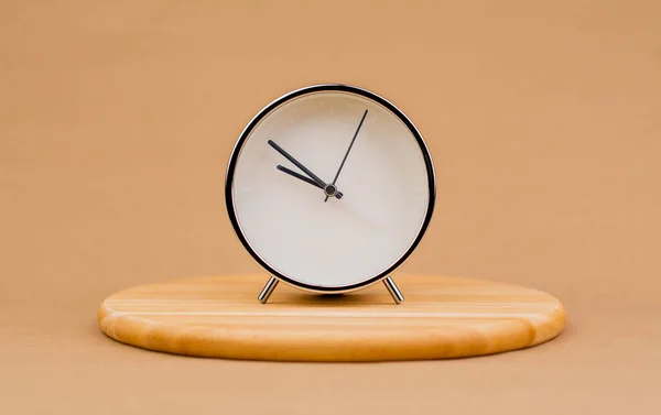 Sveglia Orologio Orario Ora Dell Appuntamento Puntualità Lavoro Con Tempo — Foto Stock