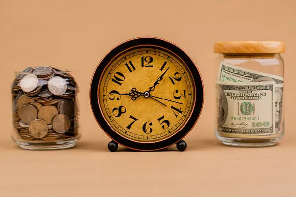 Money and time, savings investments, coin banks, wages, salaries, cash flow, capital contributions, support funds.