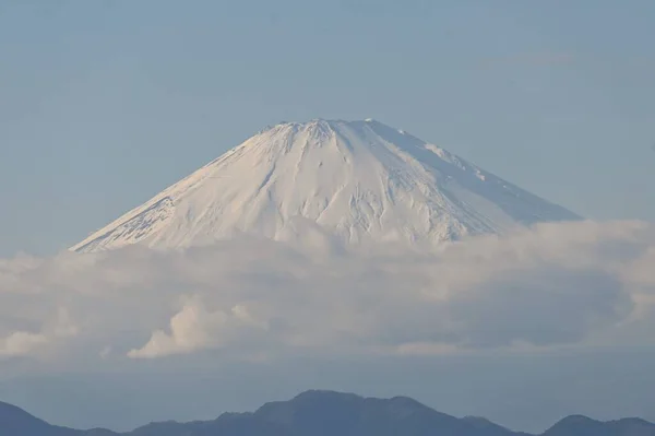 Paisaje Del Monte Fuji Finales Otoño Material Fondo Para Las — Foto de Stock