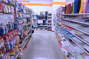 In Japan , there are 100-yen shops where you can buy everything for 100 yen before tax. There are many other products such as household goods, food, stationery, electrical appliances, etc.