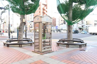 Public telephone in Japan. In recent years, it is disappearing from street corners due to the spread of smartphones. It seems that most children these days have never used a pay phone.