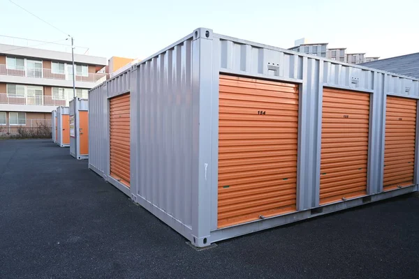 The rental self storage room unit. This is a rental storage space for temporary or long-term luggage storage, popular for outdoor and sporting goods, as well as books and off-season clothing.