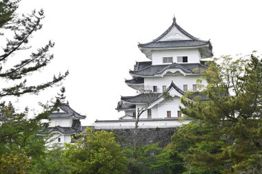 Japon turizmi. Iga Ueno Kalesi. Iga şehri Mie bölgesi Japonya..