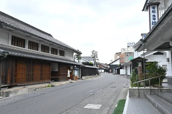 Ιαπωνία Τουριστικός Προορισμός Για Ταξίδια Ιστορικό Αστικό Τοπίο Arimatsu Περιοχή — Φωτογραφία Αρχείου