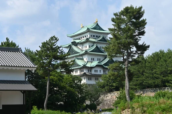 Экскурсия Японии Замок Нагоя Расположен Городе Нагоя Префектура Аити Иэясу — стоковое фото