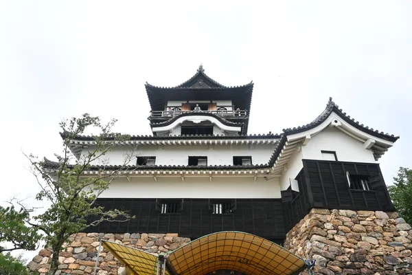 Экскурсия Японии Тур Замку Замок Инуяма Город Инуяма Префектура Айти — стоковое фото