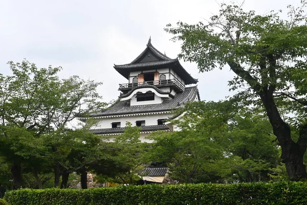 Prohlídka Japonska Prohlídka Hradu Inuyama Castle Inuyama City Prefektura Aichi — Stock fotografie