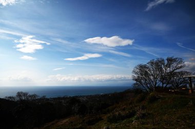 Soyut doğal manzara. Soyut sahne arkaplanı materyali.
