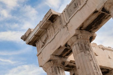 The Parthenon Gallery on the third floor of the Acropolis Museum which has been specially designed to accommodate the sculptures of the Parthenon Temple