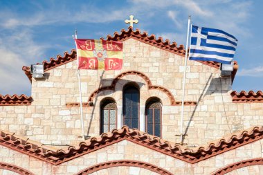 The Parthenon Gallery on the third floor of the Acropolis Museum which has been specially designed to accommodate the sculptures of the Parthenon Temple