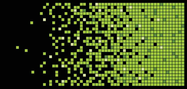 Pixel Desintegratie Achtergrond Afbraakeffect Verspreid Gestippeld Patroon Concept Van Desintegratie Vectorbeelden