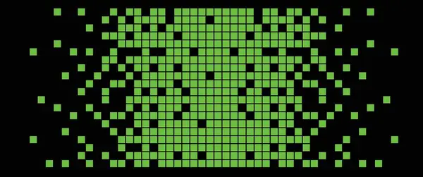 Pixel Fond Couleur Désintégration Effet Désintégration Dispersé Motif Pointillé Concept Vecteur En Vente