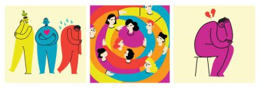 Vücuduna dikkat et, sağlığına ve aklına dikkat et. Zihinsel sağlık bilincini arttır. Akıl Sağlığı Bilinci Ayı. Kontrol, Önleme Kampanyası ve Koruma.