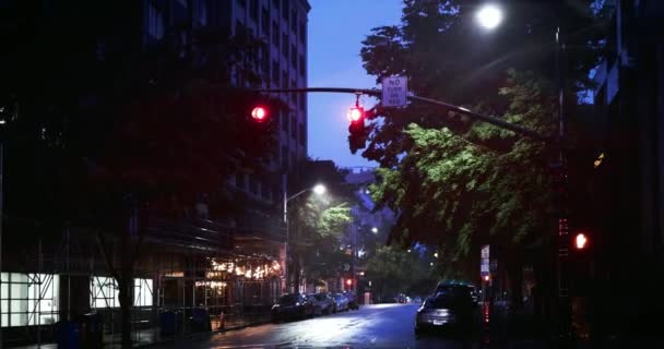 Hurikán Ian Snížen Tropickou Bouři Zuřící Centru Raleigh Dne 2022 — Stock video