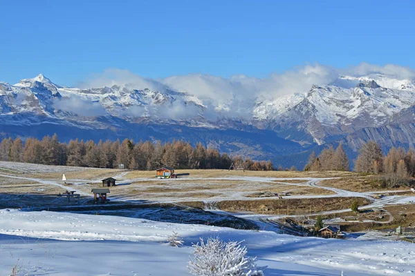 Berner Alpen Vanaf Het Resort Thyon Zwitserland — Stockfoto