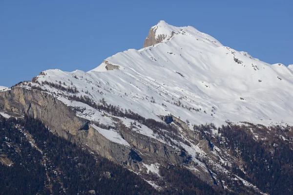 Mont Gond Dans Les Alpes Suisses Sud Dessus Vallée Rhône — Photo