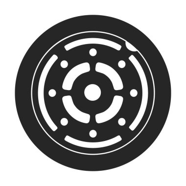 Kanalizasyon kanalizasyon vektörü kara simgesi. Beyaz arka planda vektör illüstrasyon kapağı sokağı. Lağım kanalizasyonunun izole edilmiş siyah çizim logosu .