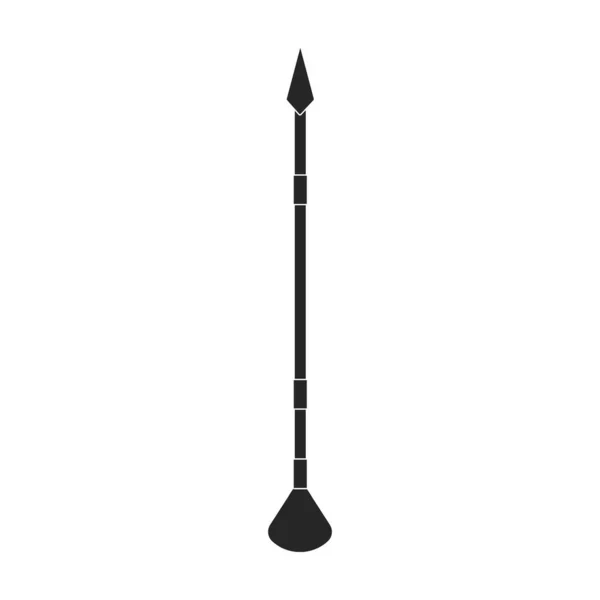 弓形图标箭头 白色背景箭头隔离的黑色矢量标识 — 图库矢量图片
