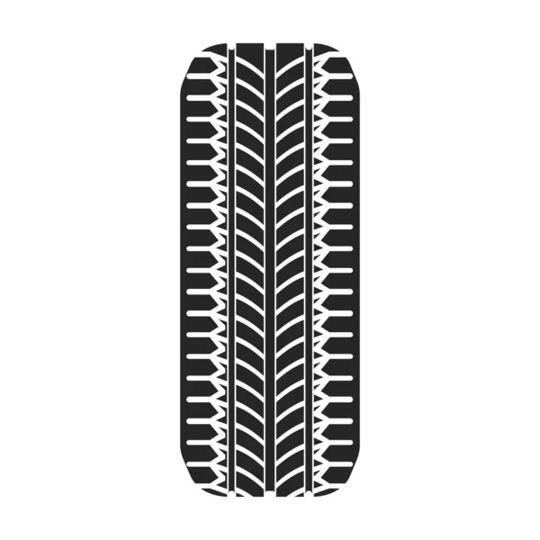 Εικονίδιο Φορέα Τροχού Μαύρο Διανυσματικό Λογότυπο Απομονωμένο Λευκό Φόντο Τροχού — Διανυσματικό Αρχείο