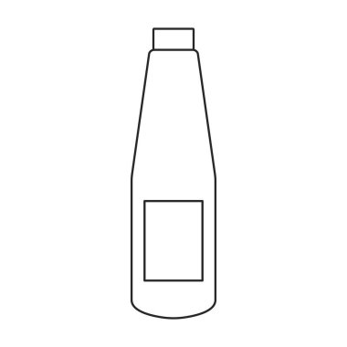 Sos vektörü simgesi. Beyaz arkaplan sosunda izole edilmiş ana vektör logosu. .