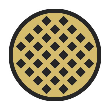 Rivet bolt vector icon.Color vector logo isolated on white background rivet bolt.