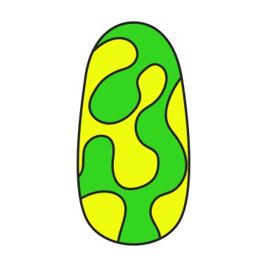 Nail of manicure vector icon.Color vector logo isolated on white background nail of manicure.