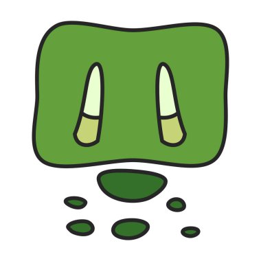 Bacteria of virus vector icon.Color vector logo isolated on white background bacteria of virus .