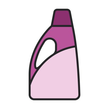 Detergent vector icon.Color vector logo isolated on white background detergent.