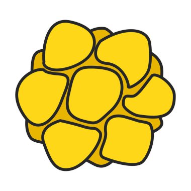 Bacteria of virus vector icon.Color vector logo isolated on white background bacteria of virus .