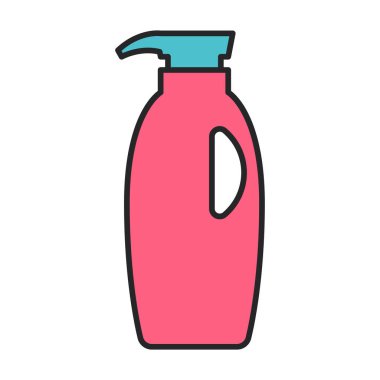 Detergent vector icon.Color vector logo isolated on white background detergent.