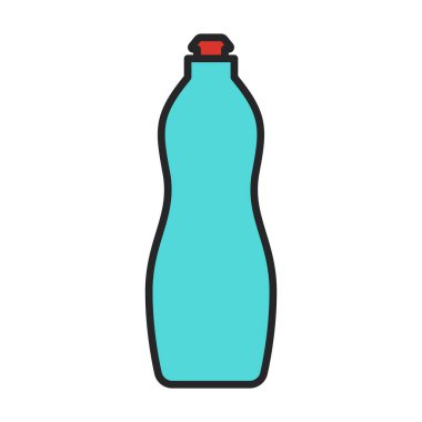 Detergent vector icon.Color vector logo isolated on white background detergent.