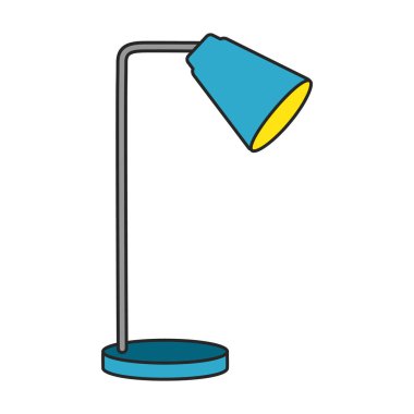 Table lamp vector icon.Color vector logo isolated on white background table lamp.