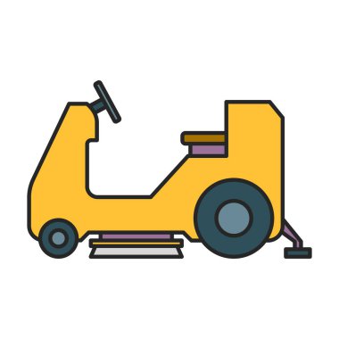 Vacuum cleaner vector icon.Color vector logo isolated on white background vacuum cleaner .