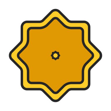 Door lock vector icon.Color vector logo isolated on white background door lock.