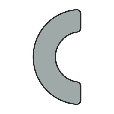 Door lock vector icon.Color vector logo isolated on white background door lock.