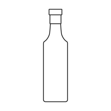 Sauce vector outline icon. Vector illustration seasoning on white background. Isolated outline illustration ligo of sauce.