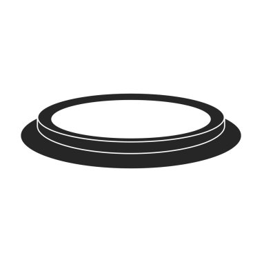 Stove burner vector black icon. Vector illustration burning gas on white background. Isolated black illustration logo of gas stove.