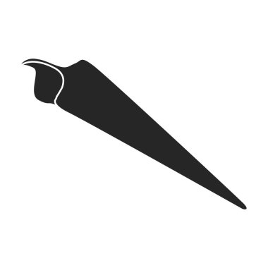 Shell sea vector black icon. Vector illustration sea shell on white background. Isolated black illustration logo of seashell.