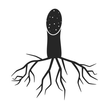 Stem sugar cane vector icon.Black vector logo isolated on white background stem sugar cane.