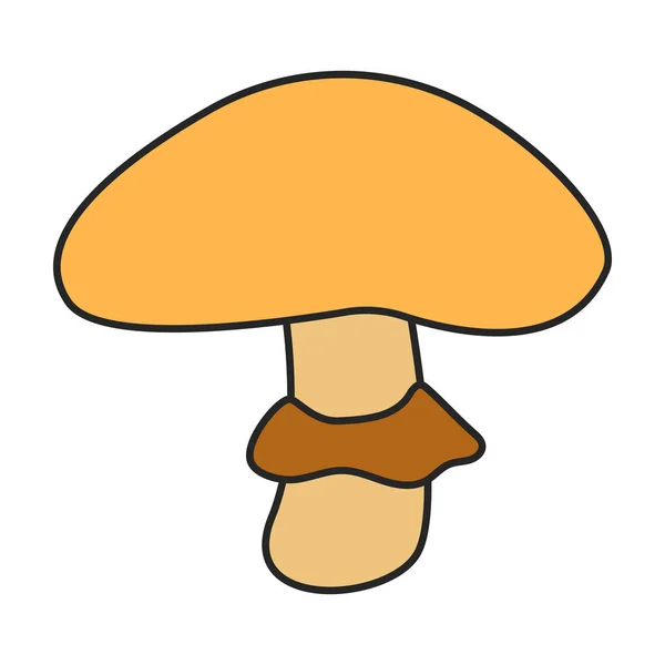 Amanita Vector Icon Color Vector Icons Isolated White Background Amanita — ストックベクタ