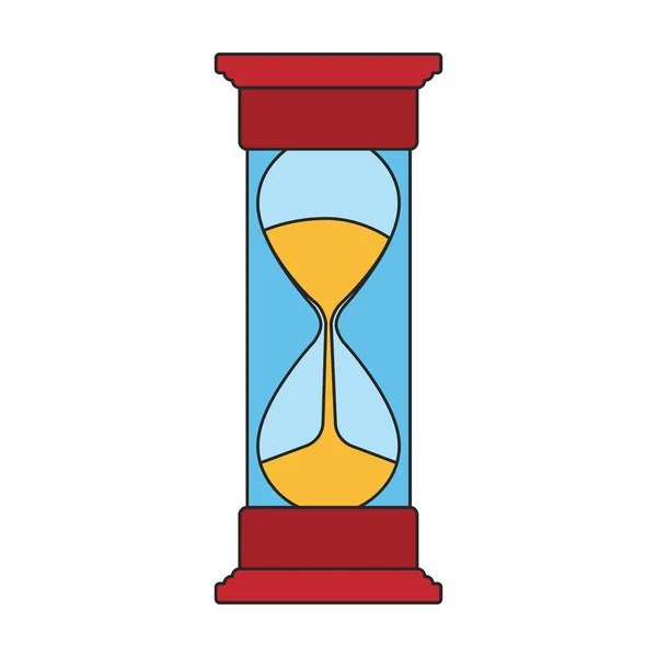Hourglass Vector Icon Color Vector Icons Isolated White Background Hourglass —  Vetores de Stock