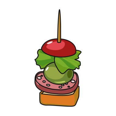 Kanape vektör simgesi. Renk vektör logosu beyaz arkaplan kanepesinde izole edildi .