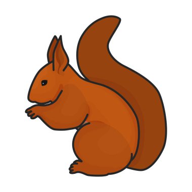 Fare vektör simgesi. Renk vektör logosu beyaz arkaplan faresinde izole edildi.