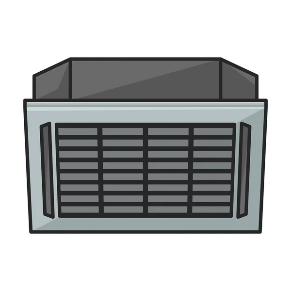 Vettore Ventilazione Icon Color Logo Vettoriale Isolato Sfondo Bianco Ventilazione — Vettoriale Stock